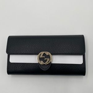 GUCCI GG Interlocking Continental Wallet